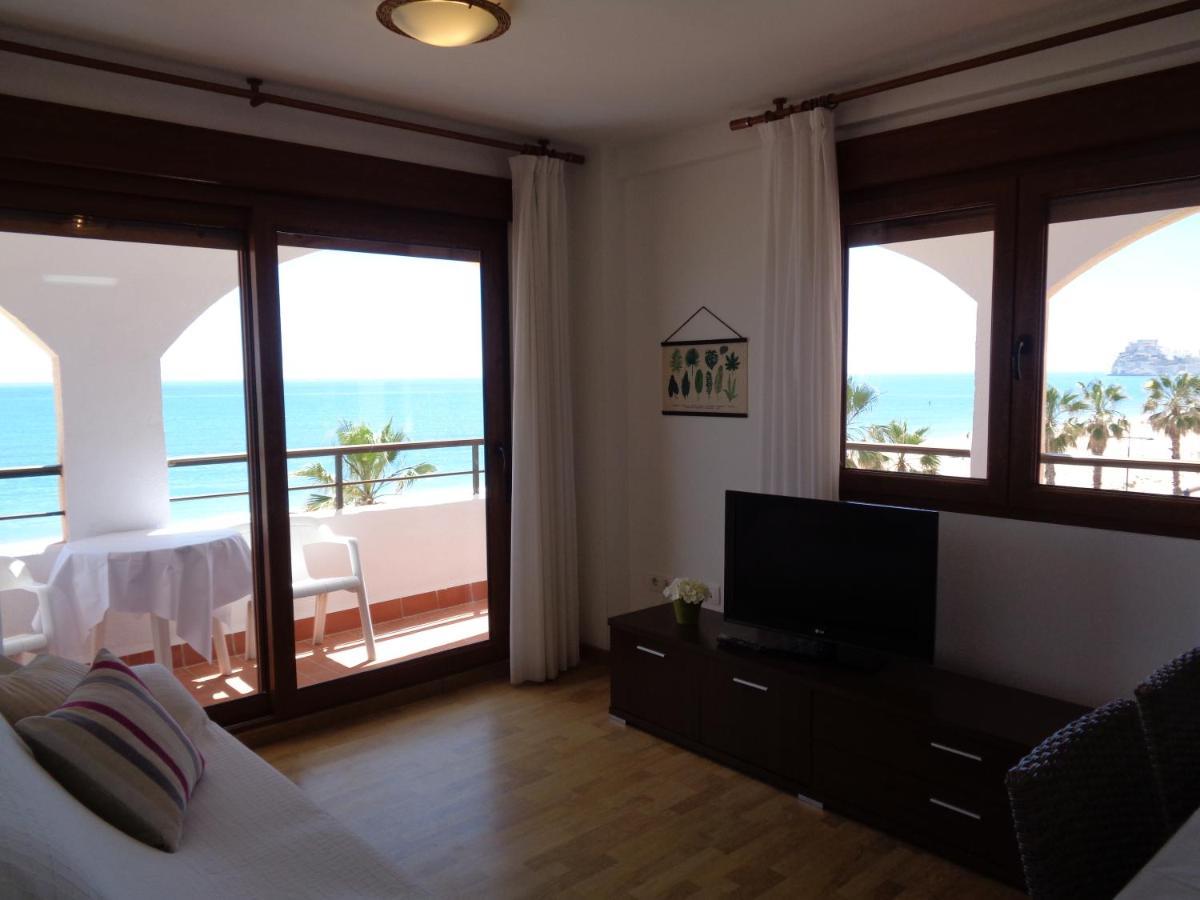 Primera Linea De Playa, Ada Benedicto Xiii, Aire Acondicionado, Wifi, Parking Peñíscola Dış mekan fotoğraf