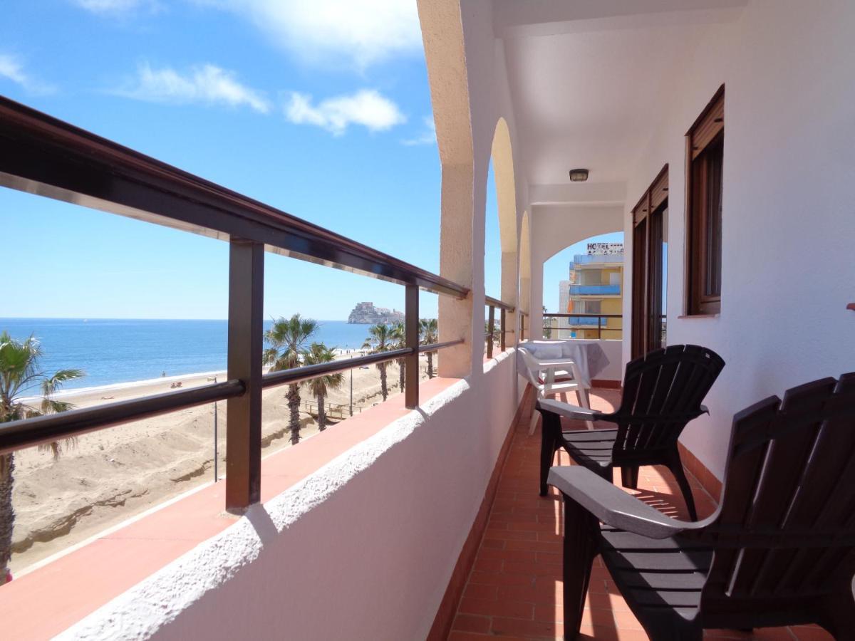 Primera Linea De Playa, Ada Benedicto Xiii, Aire Acondicionado, Wifi, Parking Peñíscola Dış mekan fotoğraf