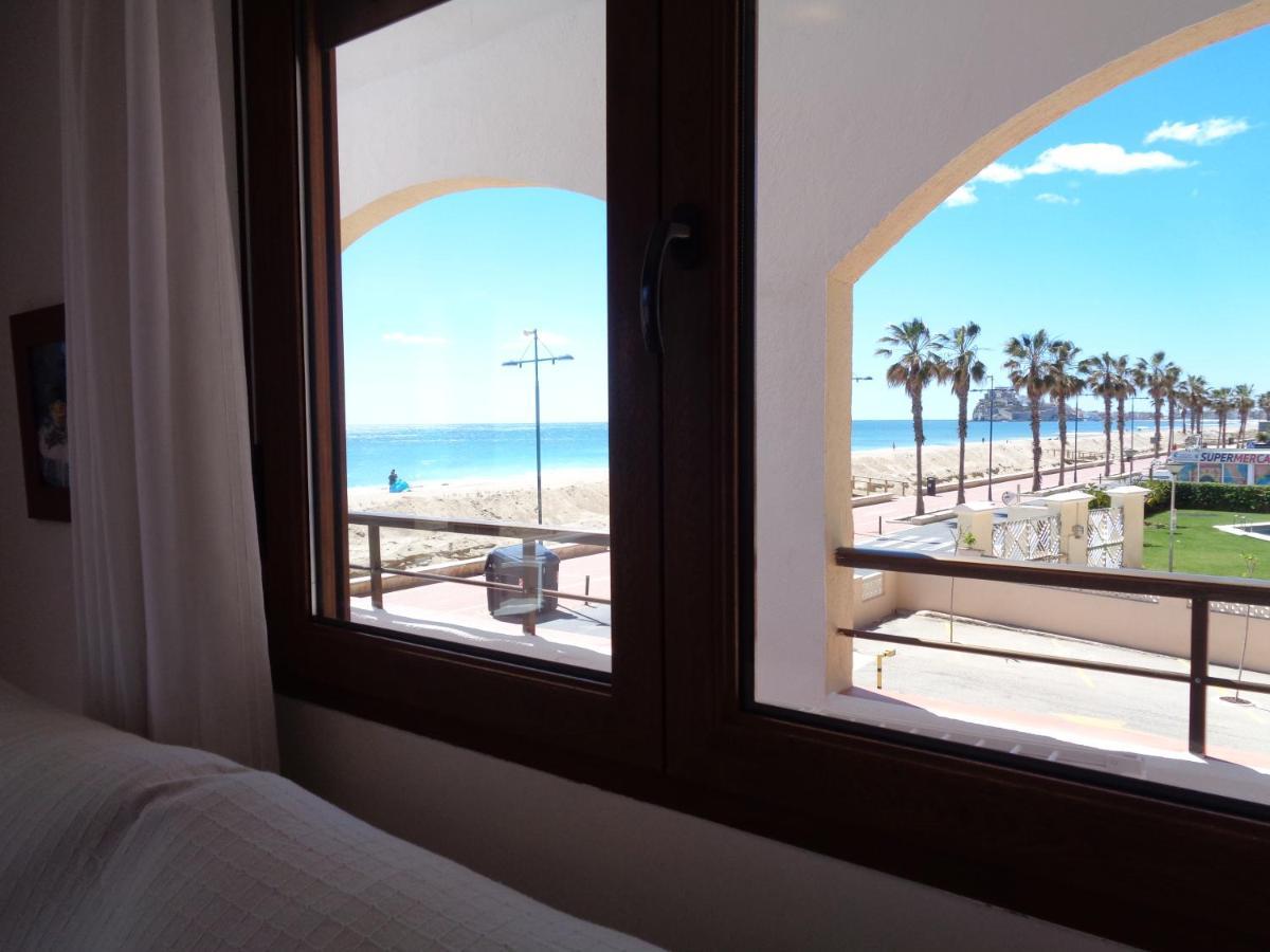 Primera Linea De Playa, Ada Benedicto Xiii, Aire Acondicionado, Wifi, Parking Peñíscola Dış mekan fotoğraf