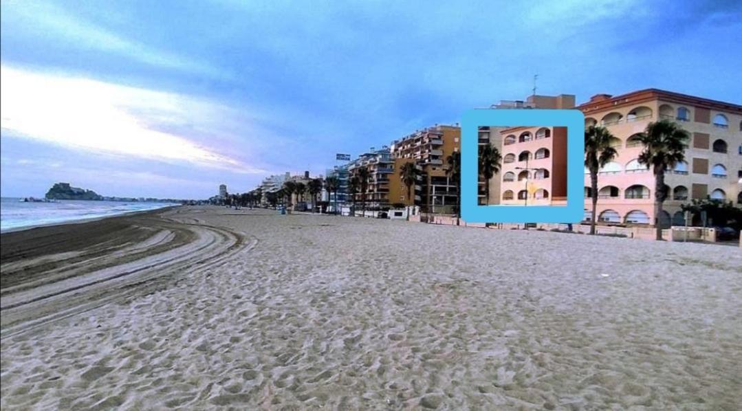 Primera Linea De Playa, Ada Benedicto Xiii, Aire Acondicionado, Wifi, Parking Peñíscola Dış mekan fotoğraf