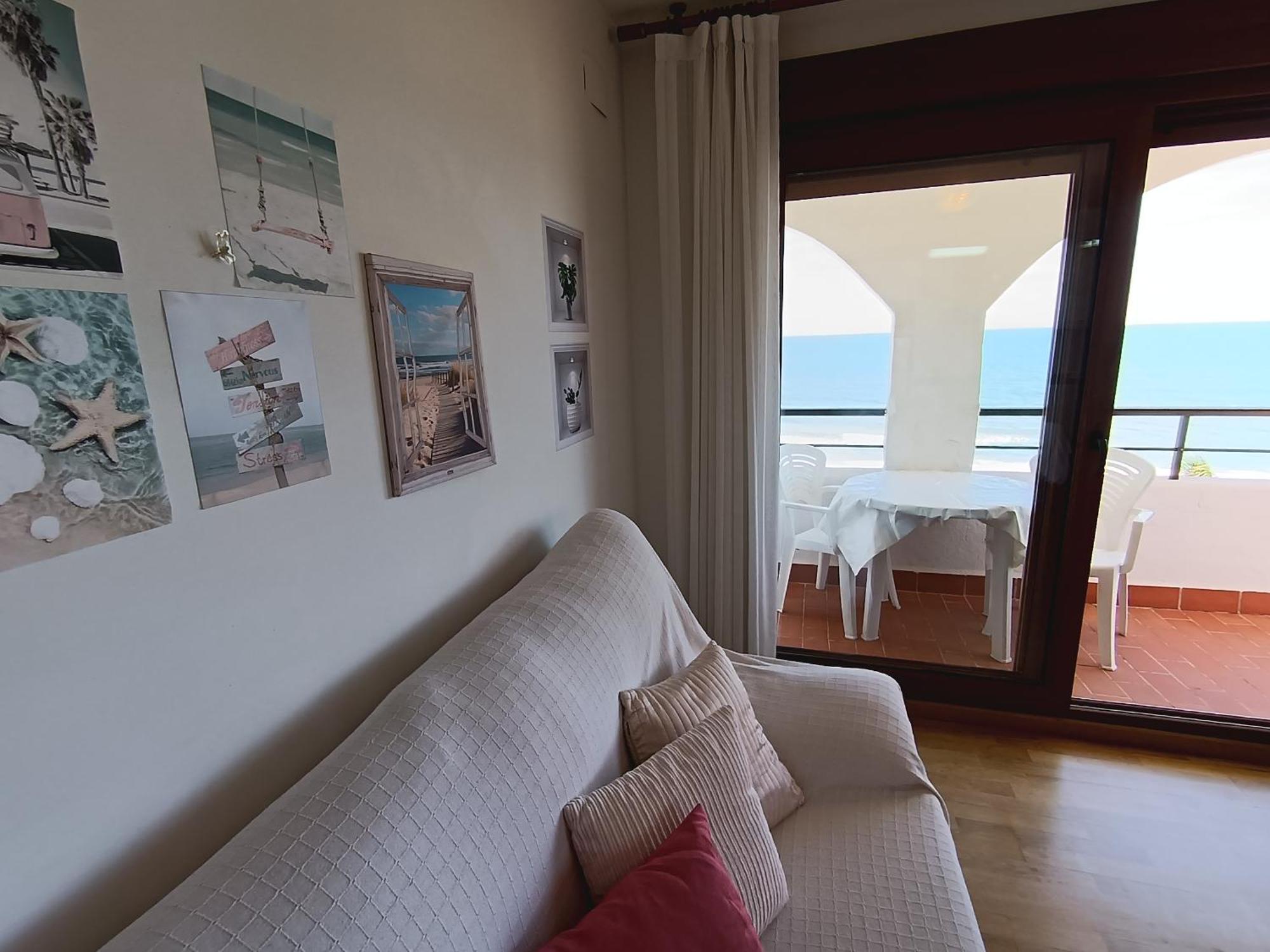 Primera Linea De Playa, Ada Benedicto Xiii, Aire Acondicionado, Wifi, Parking Peñíscola Dış mekan fotoğraf