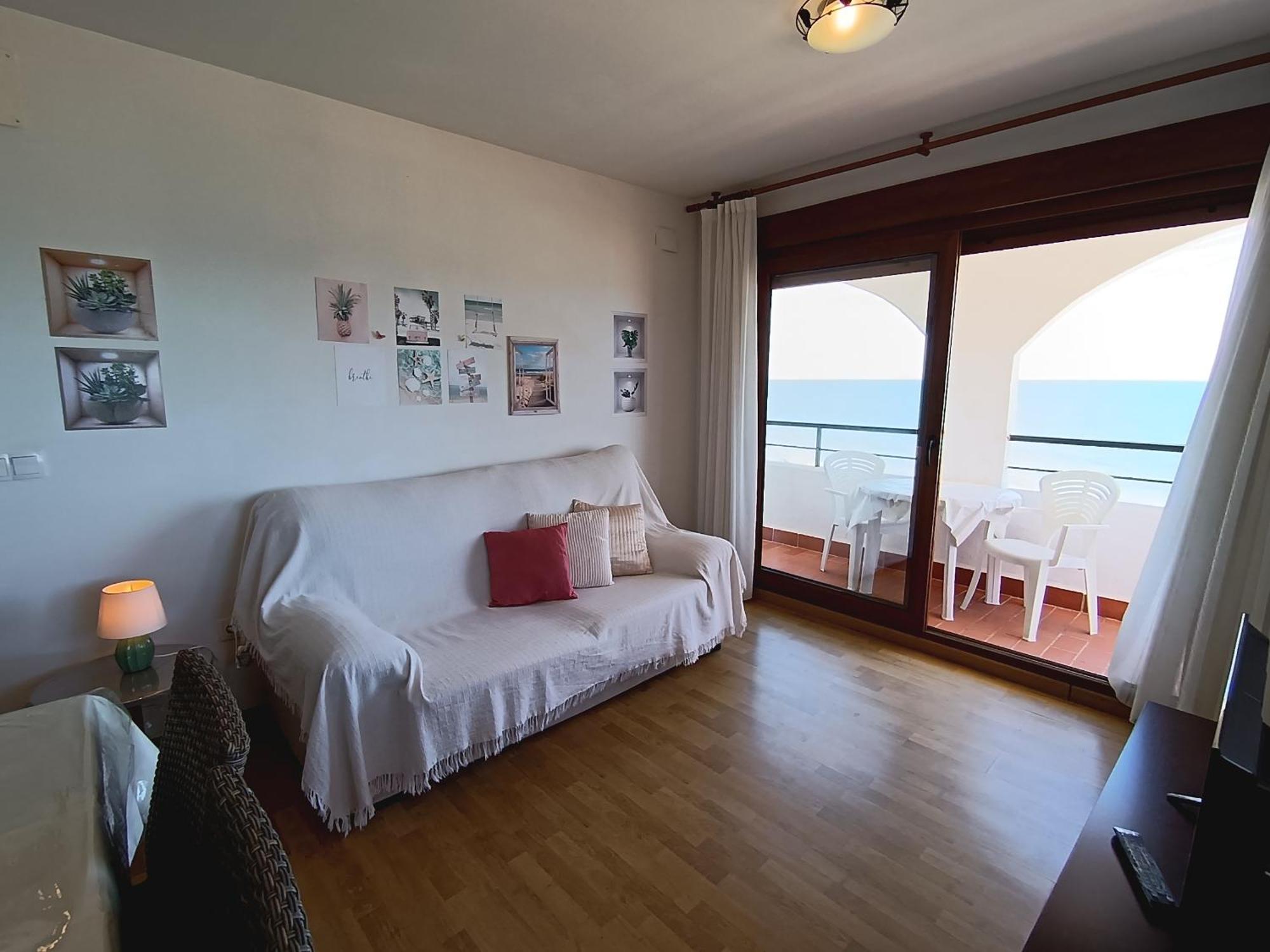 Primera Linea De Playa, Ada Benedicto Xiii, Aire Acondicionado, Wifi, Parking Peñíscola Dış mekan fotoğraf